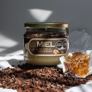 MIEL DE MEZQUITE CON CACAO TOSTADO