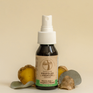 PROPOLIO EN SPRAY CON GENGIBRE MENTA Y MIEL